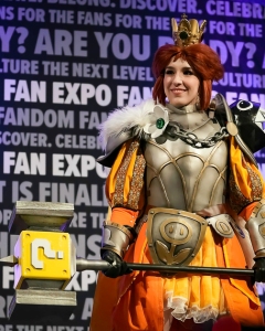 Knight Princess Daisy Cosplay Fan_Expo_Denver_Cosplay_COntest_2024-045