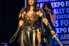FanExpoDenver-2025-Cosplay-Contest-164-AuroraBlue-Cosplay-as-Xena-from-Xena