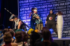 FanExpoDenver-2025-Cosplay-Contest-96-Downing-Inc.-Cosplay-as-Zabuza-Momochi-Haku-Yuki-Kankuro-Nara-from-Naruto