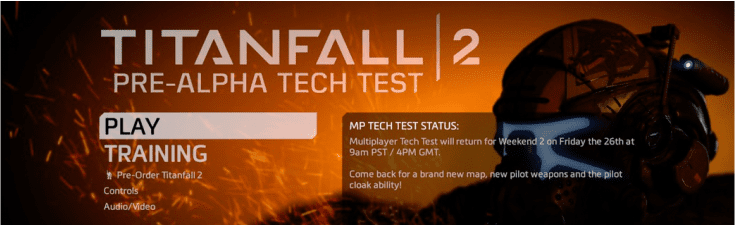 Titan Fall 2:  Tech Test Reveiw