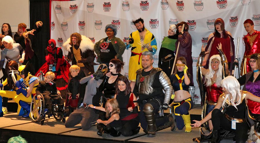 xmen cosplay group dcc 2017