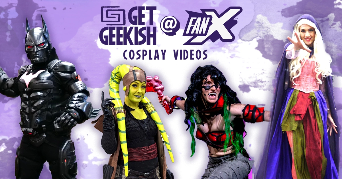 fanx salt lake cosplayers, batman, star wars, demon slayer, hocus pocus