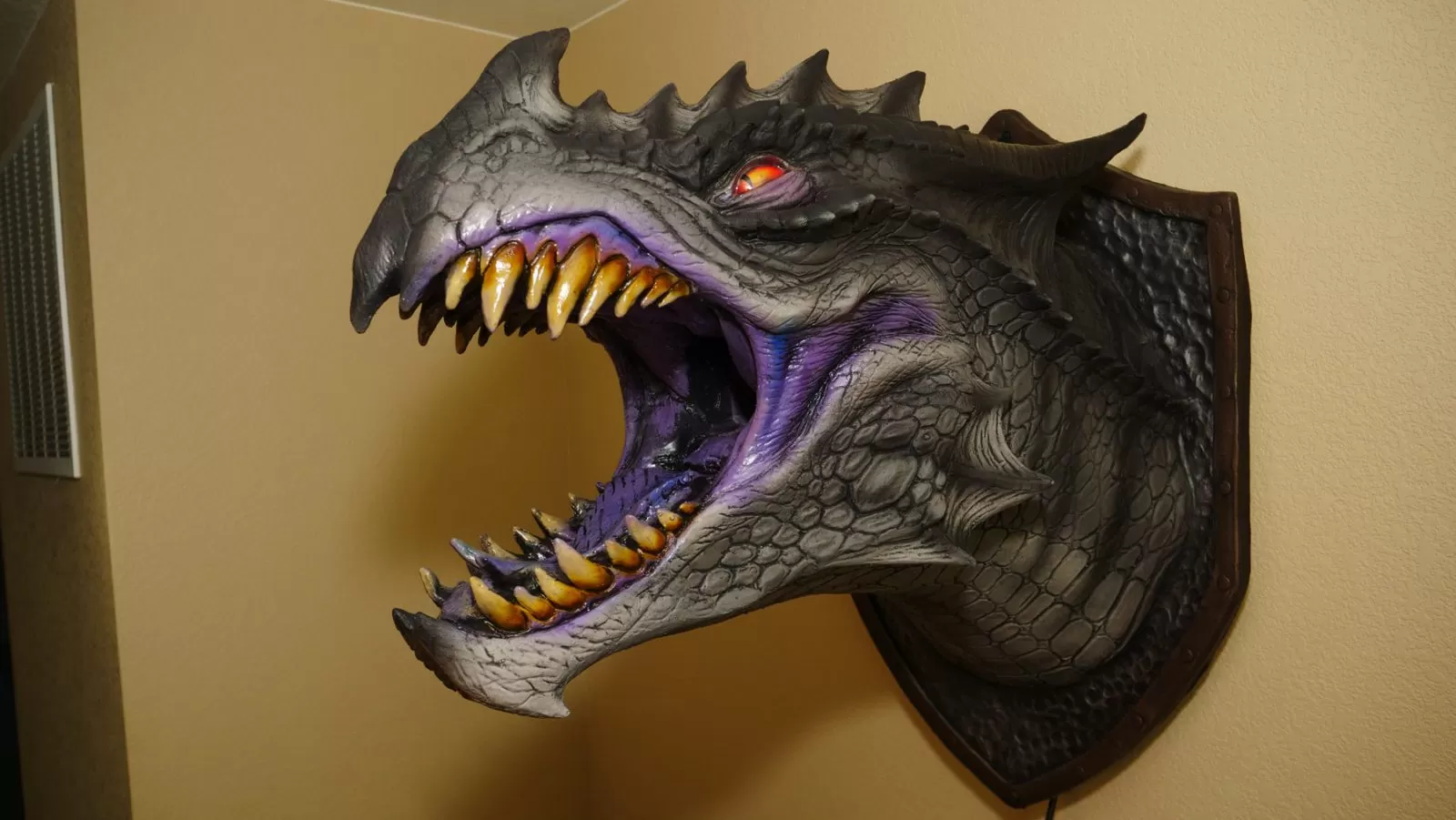 Meet Storm The Dragon | Foam Dragon Head Art