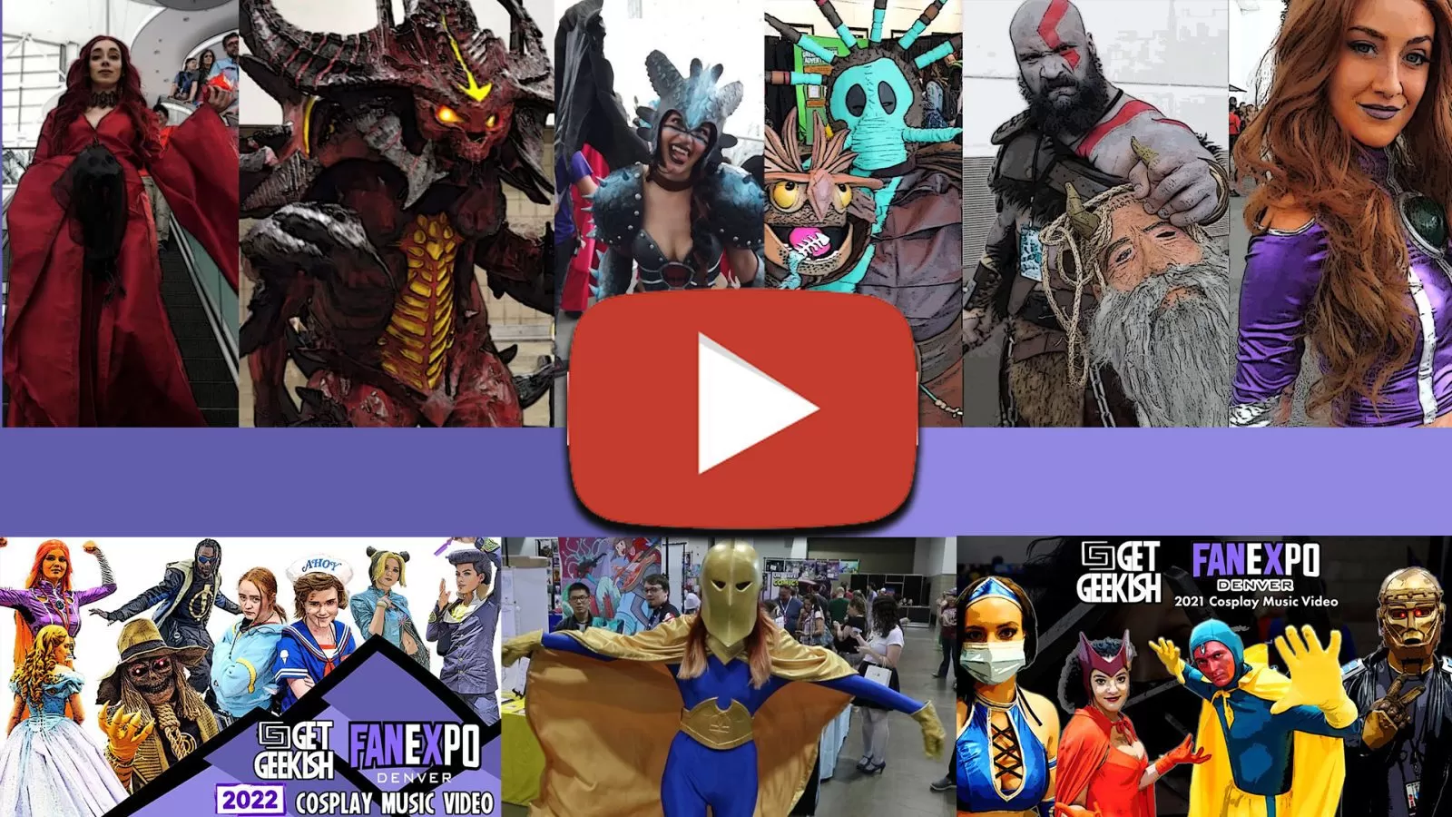 Fan Expo Denver Cosplay Music Videos